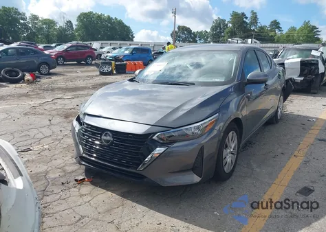 2024 Nissan Sentra S Xtronic Cvt из США, поврежденный, VIN 3N1AB8BV4RY287340